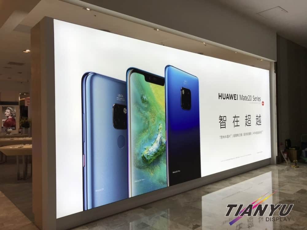 華為HUAWEI-LED卡布燈箱 LED fabric light box